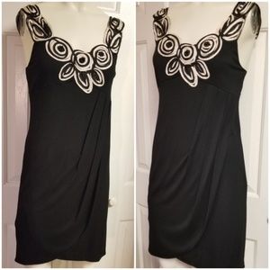 Classic Black & White Dress